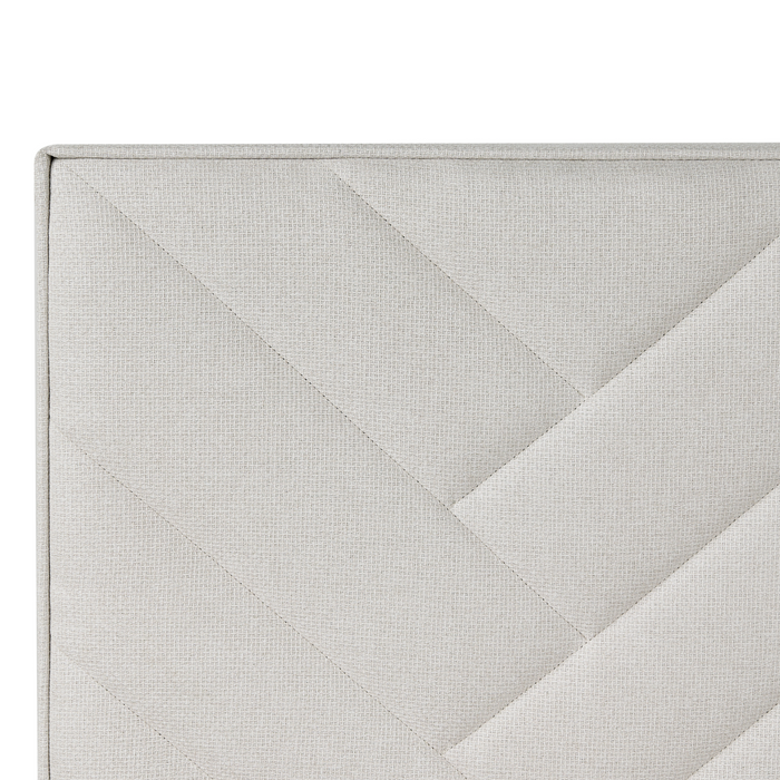 Beliani-ESQUIRE-Boxspringbed-Gebroken wit-160 x 200 cm-Polyester