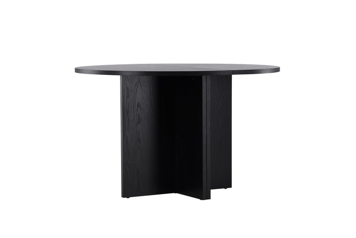 Fjôrd - Eettafel Uitschuifbaar - Zwart - 120cm - Strada