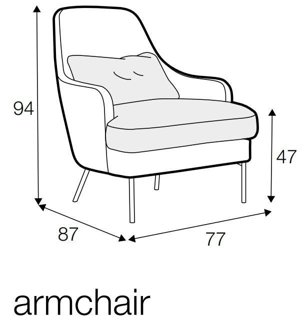 Sits Alice Fauteuil Mosterd Groen