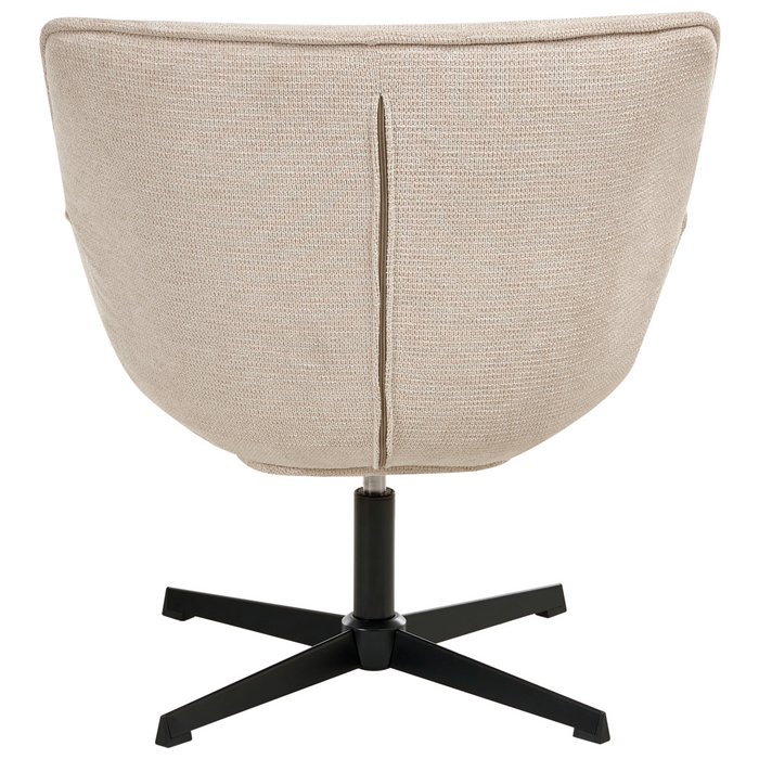 Beliani - AUMA - Fauteuil - Beige - Polyester