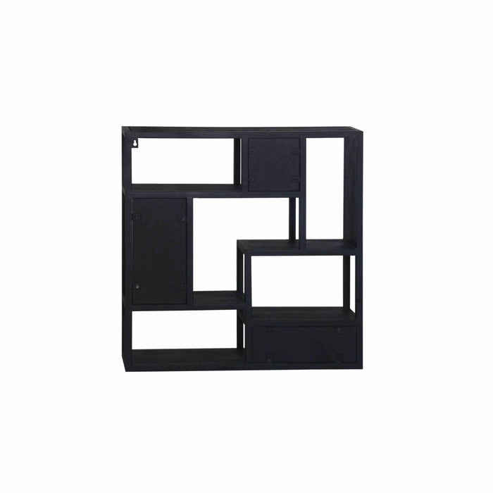 Starfurn - Wandrek New York - Zwart - 15x75x75 cm