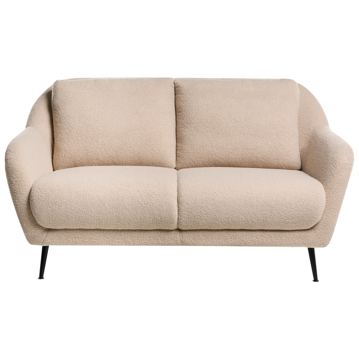 Beliani - EIBY - Bankenset - Beige - Bouclé