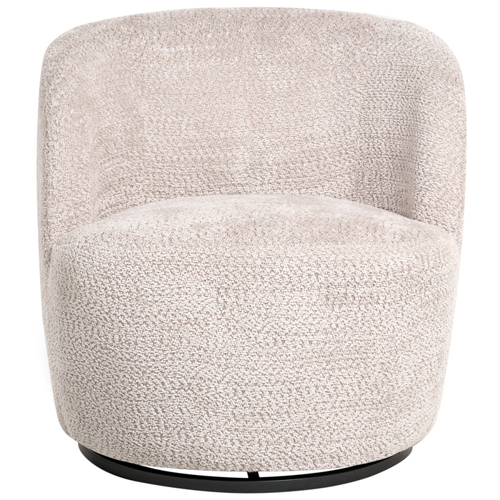 Beliani - KUOLPA - Fauteuil - Beige - Chenille