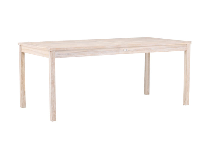 Fjôrd - Tuintafel Rechthoek - Naturel Teakhout - 180x90x75cm - Kenya