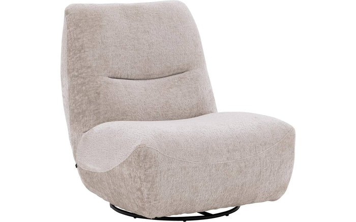 Goossens Draaifauteuil Ivy met schommelfunctie