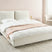 Beliani - BAJONNA - Tweepersoonsbed - Off-white - 160 x 200 cm - Stof