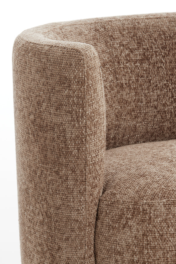 Light & Living - Stoel KAMOVA - Ø65x78cm - Bruin