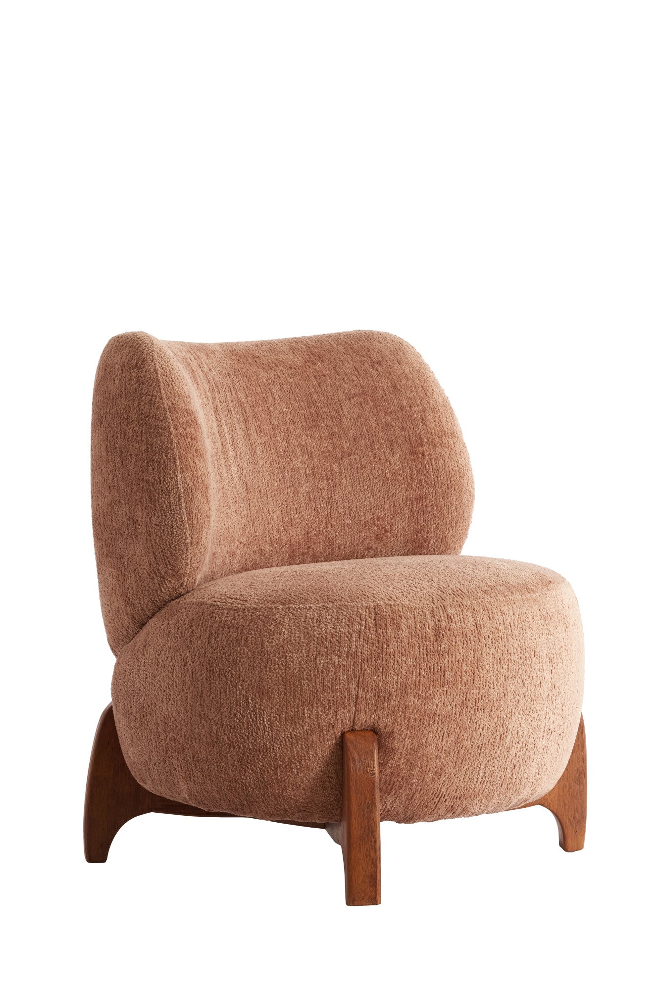 Light & Living - Stoel BINOA - 72.5x70x79 cm - Roze