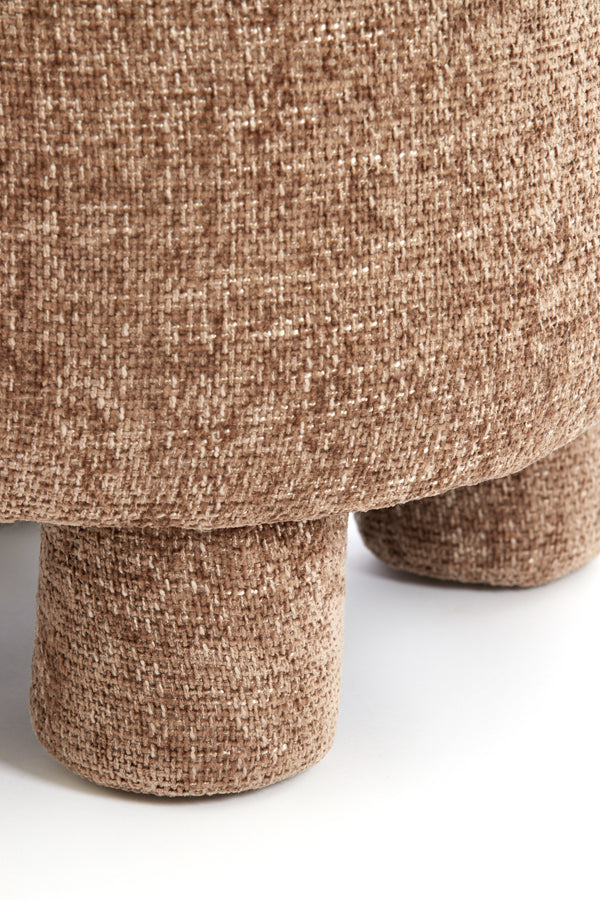 Light & Living - Stoel KAMOVA - Ø65x78cm - Bruin