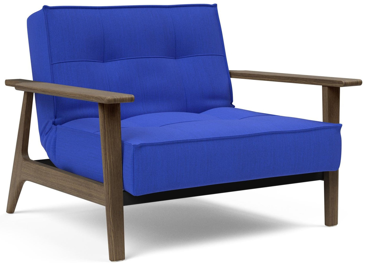 Innovation Splitback Fauteuil Ultramarine | Gerookt Eiken