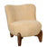 Fauteuil Bara - Beige|Creme - Textiel - 74x80x77cm (BxHxD)