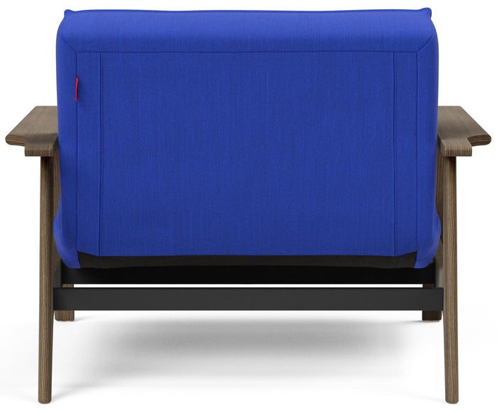 Innovation Splitback Fauteuil Ultramarine | Gerookt Eiken