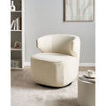 Beliani - MOLLEBY - Fauteuil - Off-white - Bouclé