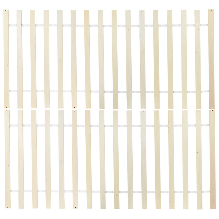 Beliani-BLANZAC-Lattenbodem-Lichtbruin-160 x 200 cm-Populierenhout