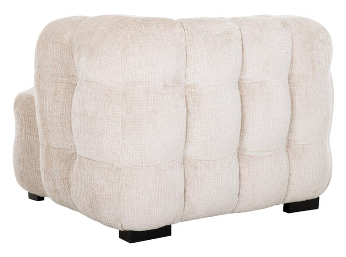 MUST Living Lounge chair Mars,75x102x95 cm, glamour natural