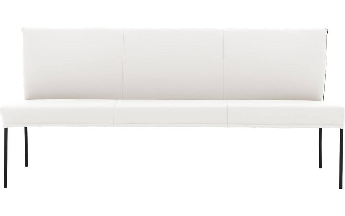 Goossens Eetkamerbank Funk, Zonder arm, 210 cm breed