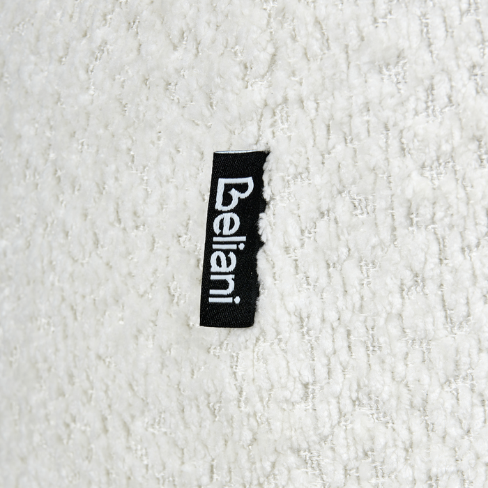 Beliani - TORE - Draaifauteuil - Off-white - Polyester