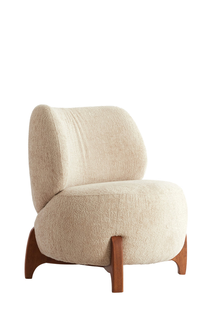 Light & Living - Stoel BINOA - 72.5x70x79 cm - Wit