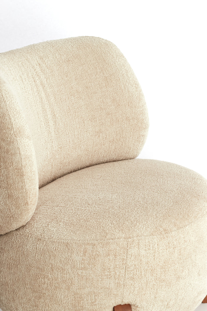 Light & Living - Stoel BINOA - 72.5x70x79 cm - Wit