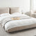 Beliani - BAJONNA - Tweepersoonsbed - Taupe - 160 x 200 cm - Stof