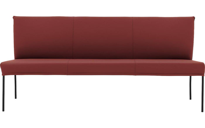 Goossens Eetkamerbank Funk, Zonder arm, 210 cm breed