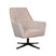 LABEL51 - Draaifauteuil Tod - Clay Elite - Zwart Metaal