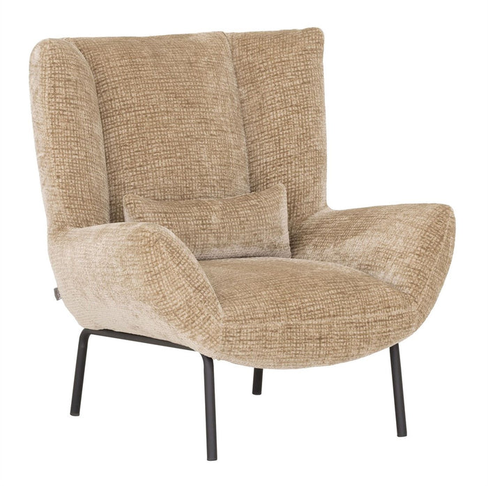 MUST Living Lounge chair Astro,97x92x96 cm, glamour sand