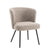 Fauteuil Cindy Taupe Stof