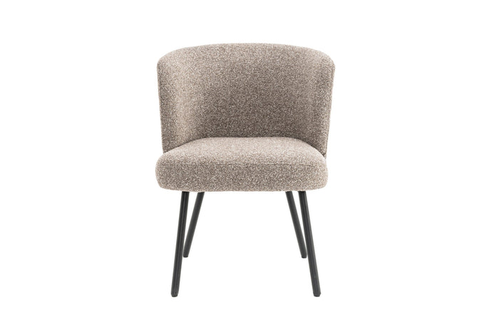 Fauteuil Cindy Taupe Stof