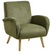 Beliani - PLASSEN - Fauteuil - Groen - Stof