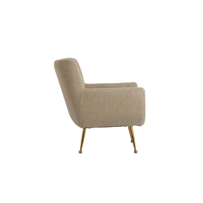 Light & Living Light&living Stoel 79x76x79 cm VINSTRA beige+goud