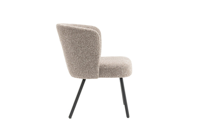 Fauteuil Cindy Taupe Stof