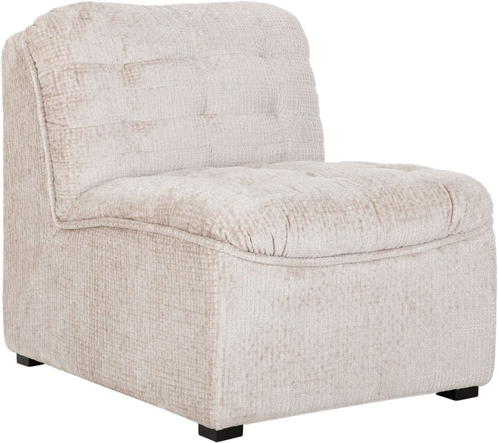 MUST Living Lounge chair Liberty,75x67x85 cm, glamour natural