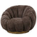 PTMD Daisy Fauteuil Antelope Euphoria 6 Gold Base