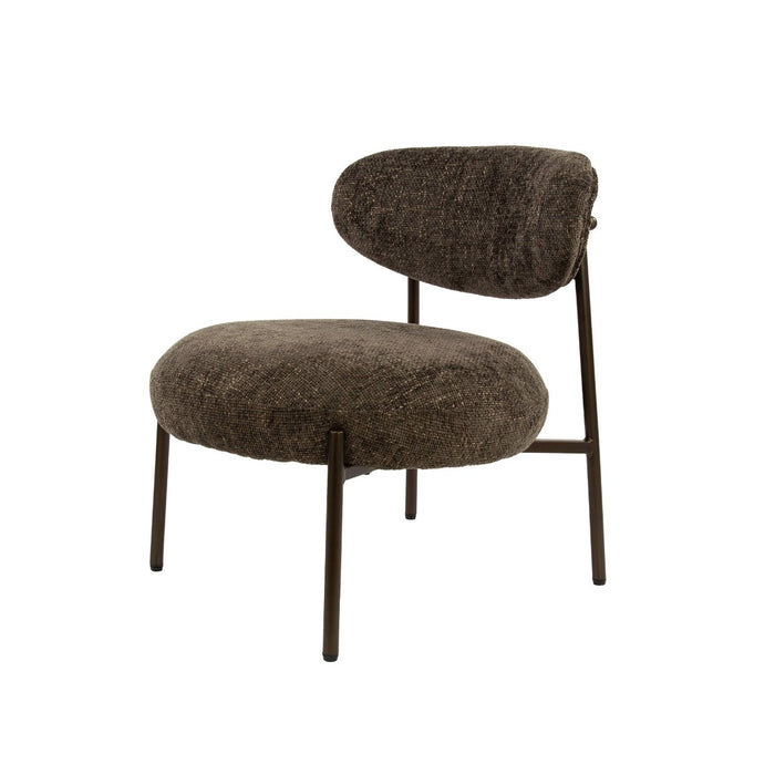 AnLi Style Fauteuil Round Brown