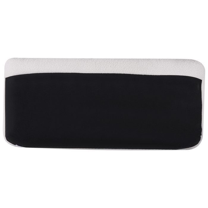 Beliani - VENG - Hoekbank 5-zits - Gebroken wit - Linkszijdig - Bouclé