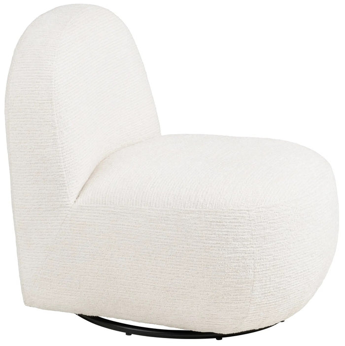 House Nordic Milo Draaifauteuil Gebroken Wit