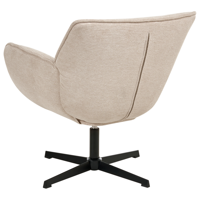 Beliani - AUMA - Fauteuil - Beige - Polyester