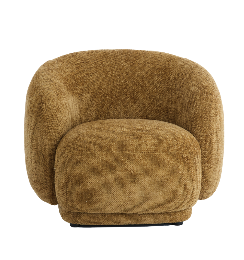 Light & Living - Stoel OVITO - 93x87x73cm - Geel