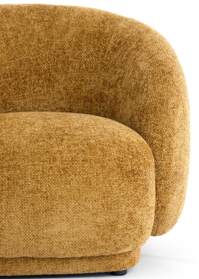 Light & Living - Stoel OVITO - 93x87x73cm - Geel