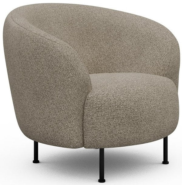 Kragelund Gran Fauteuil Beige Bouclé Cirkel-Poot