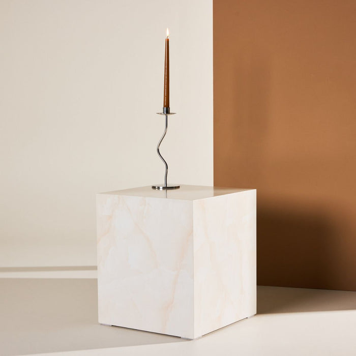 Fjôrd - Salontafel Vierkant - Beige - 40x40x45cm - York