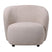 PTMD Aphrodite Cream Fauteuil Legacy 15 Dove Fabric