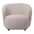 PTMD Aphrodite Cream Fauteuil Legacy 15 Dove Fabric