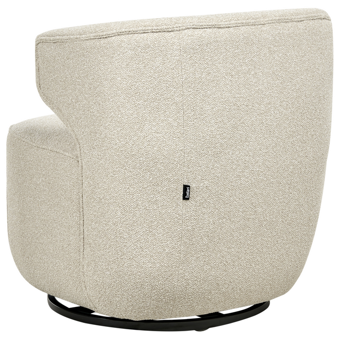 Beliani - MOLLEBY - Fauteuil - Lichtbeige - Bouclé