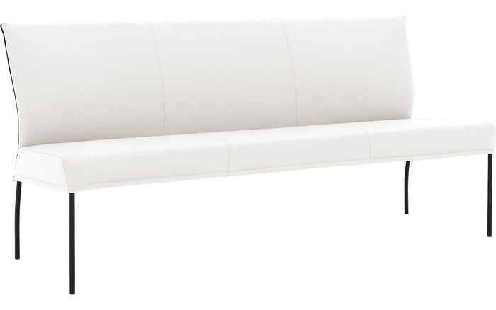 Goossens Eetkamerbank Funk, Zonder arm, 210 cm breed