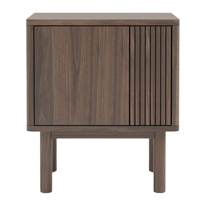 by fonQ Brux Nachtkastje - Walnoot