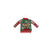 House of Seasons Kerst Ornament Sweater - H15 cm - Groen