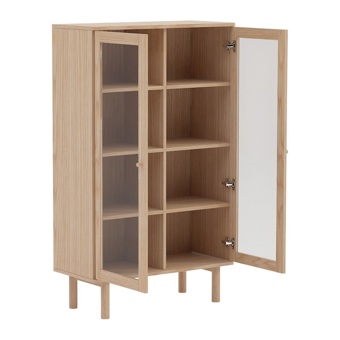 by fonQ Miva Vitrinekast - Eiken