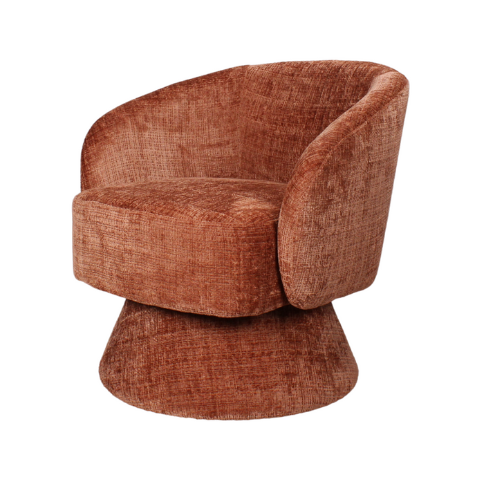 DS4U - Kenny gestoffeerde fauteuil - roestbruin